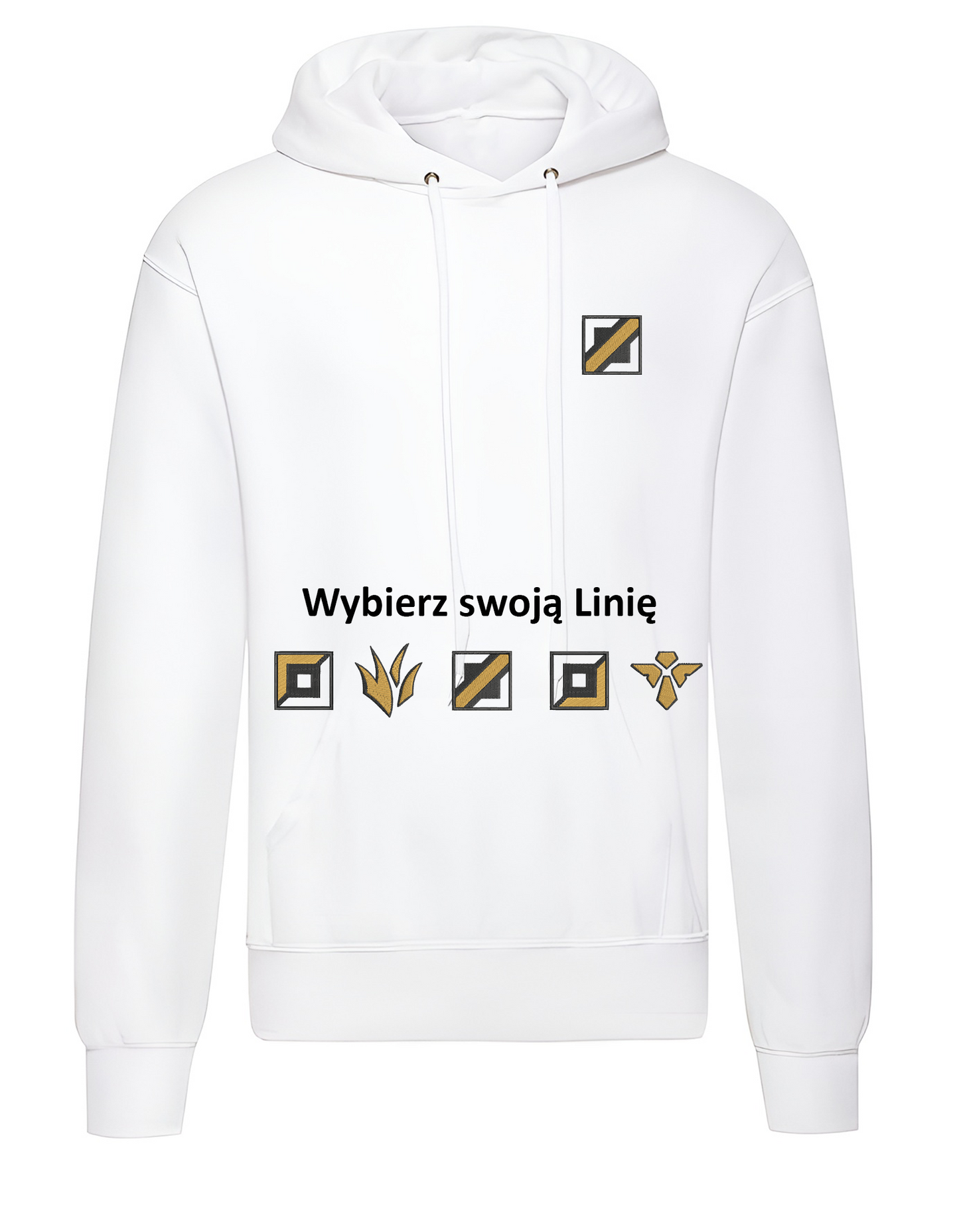 Bluza z haftem Linii TOP, Jungle, MID, ADC, Support League of Legends - ciepła bluza z kapturem (różne kolory) | Unisex